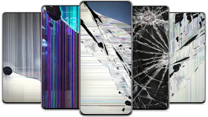 Broken Screen Wallpaper 4K android App screenshot 3